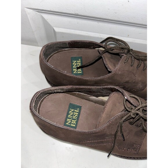 Nunn Bush Men’s Vintage Benton Oxford Shoe size 7 New in Box Brown Nubuck main image 4